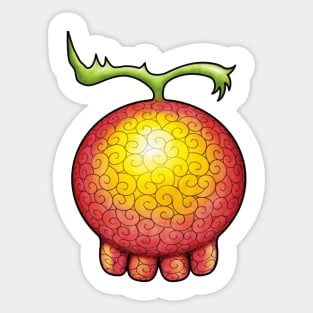 Yomi Yomi no Mi - Brook Devil Fruit - No Word Sticker